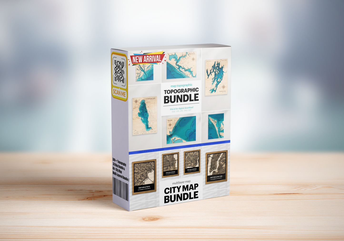 40+ City Map Multi-Layered Bundle & 300++ Topography 3D Map Bundle & : Lake House & Map House Decor, Wooden Island & Wall Sign, Bathymetric &  Compatible with all Laser Cutting Machine More than 2.8 GB.