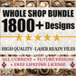 Whole Shop Bundle 200,000 FILES USE THIS  DISCOUNT CODE: DHX2024👈 AVAILABLE FOR 24 HOUR .
