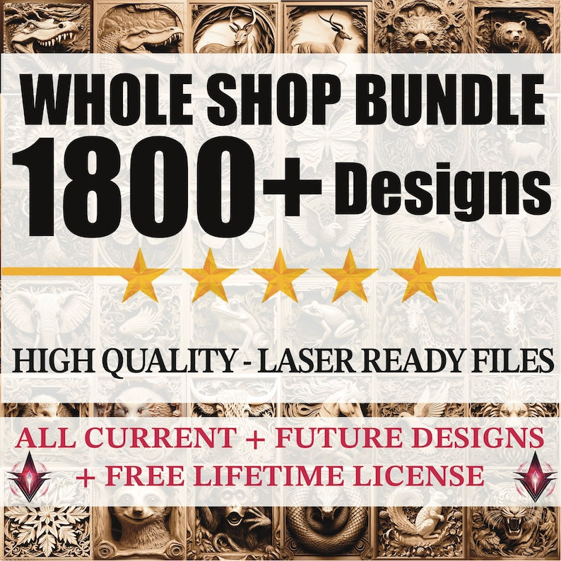 Whole Shop Bundle 200,000 FILES and more with  monthly updates .