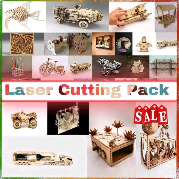 SUPER MEGA PACK +100 000 + VIP FILES DXF CDR CNC 3D files pantograph CNC router laser cutting + Bonus files Discount Available For 24 Hour