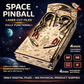 🚀 Space Pinball Machine – Fully Functional – Laser Cut Files (DXF, SVG, AI, LightBurn) – 4mm