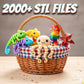 2000+ Flexi & Articulated 3D Models Mega Bundle | Ultimate STL Collection for 3D Printing Lovers