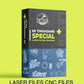SUPER MEGA PACK +100 000 + VIP FILES  DXF CDR CNC 3D files pantograph CNC router laser cutting +  Bonus files  Discount Available For 24 Hour